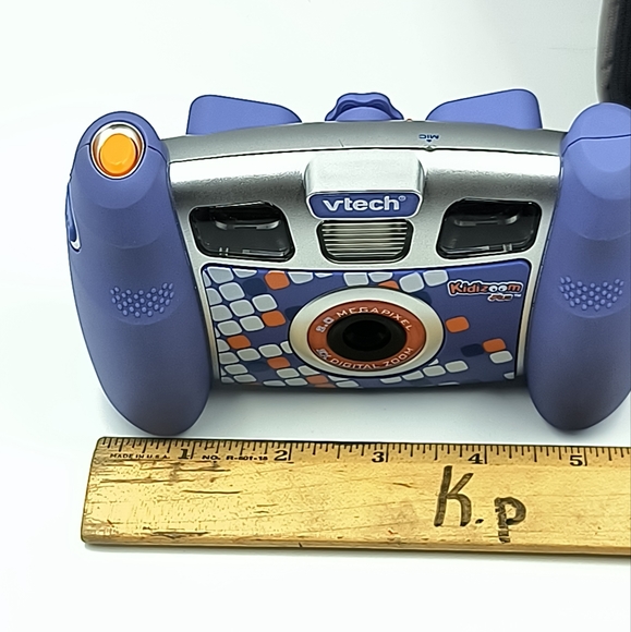 Vtech Kidizoom Plus 2.0 Megapixel Digital Camera 2x Zoom Blue Tested Wit… - Picture 4 of 13